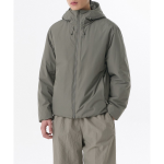 Musinsa Standard Hooded All-Round Padding Jacket Khaki Grey