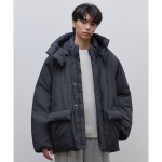 Musinsa Standard Non-Quilting Hooded Padding Jacket Iron Grey