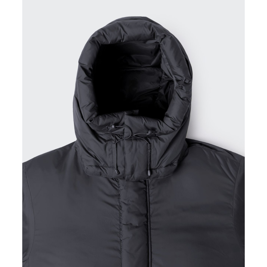 Musinsa Standard Non-Quilting Hooded Padding Jacket Iron Grey