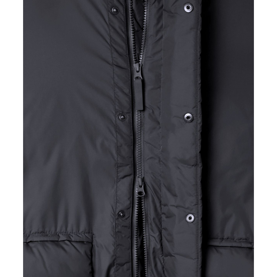 Musinsa Standard Non-Quilting Hooded Padding Jacket Iron Grey