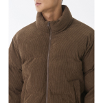 Musinsa Standard Daily Puffer Corduroy Short Padding Jacket Baroque Brown