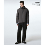 Musinsa Standard City Leisure Hooded All-Round Padding Jacket Grey
