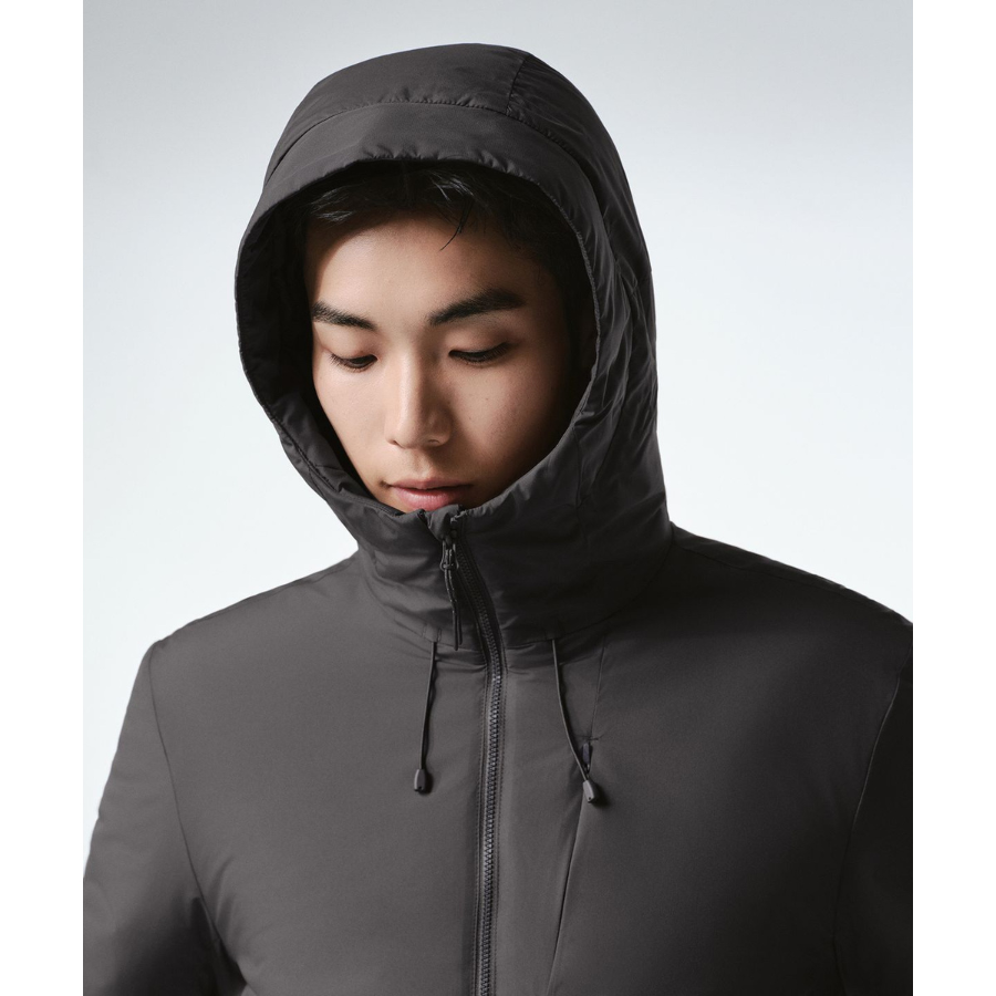 Musinsa Standard City Leisure Hooded All-Round Padding Jacket Grey
