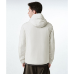 Musinsa Standard City Leisure Hooded All-Round Padding Jacket Stone White