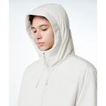 Musinsa Standard City Leisure Hooded All-Round Padding Jacket Stone White