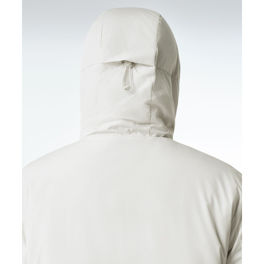 Musinsa Standard City Leisure Hooded All-Round Padding Jacket Stone White
