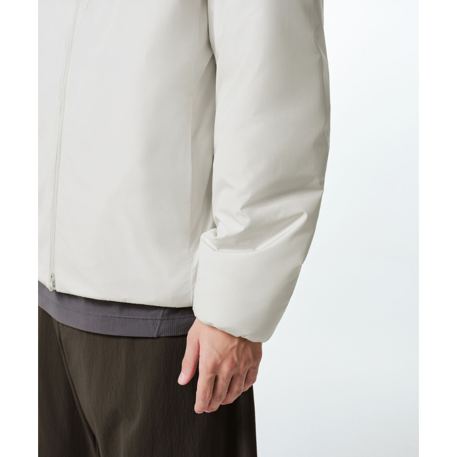 Musinsa Standard City Leisure Hooded All-Round Padding Jacket Stone White