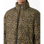 Musinsa Standard Rohongchul Collaboration Lucky Guy Leopard Short Padding Jacket Beige