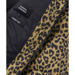 Musinsa Standard Rohongchul Collaboration Lucky Guy Leopard Short Padding Jacket Beige