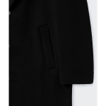 Musinsa Standard Cashmere Blend Oversize Single Coat Black