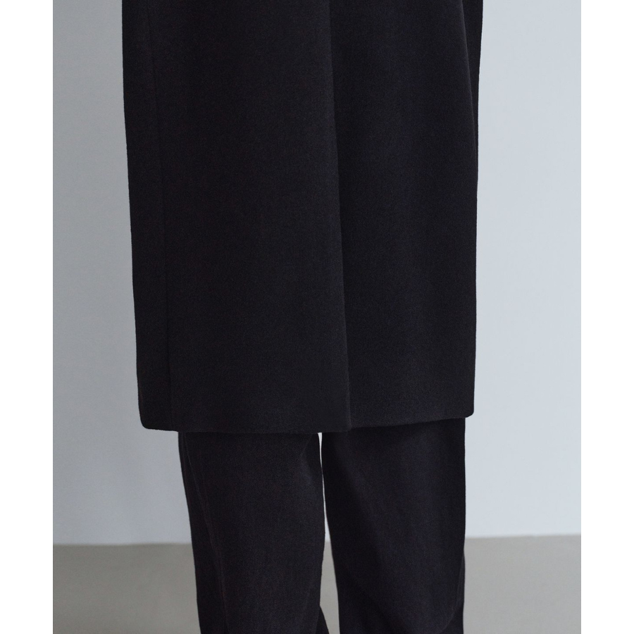 Musinsa Standard Cashmere Blend Oversize Single Coat Black