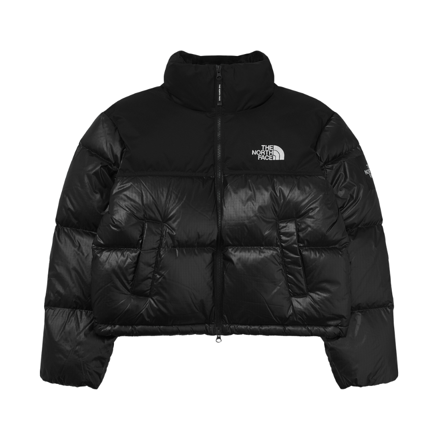 (W) The North Face White Label Novelty Nuptse Down Jacket Black