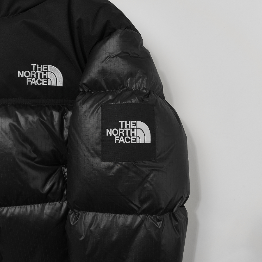 (W) The North Face White Label Novelty Nuptse Down Jacket Black