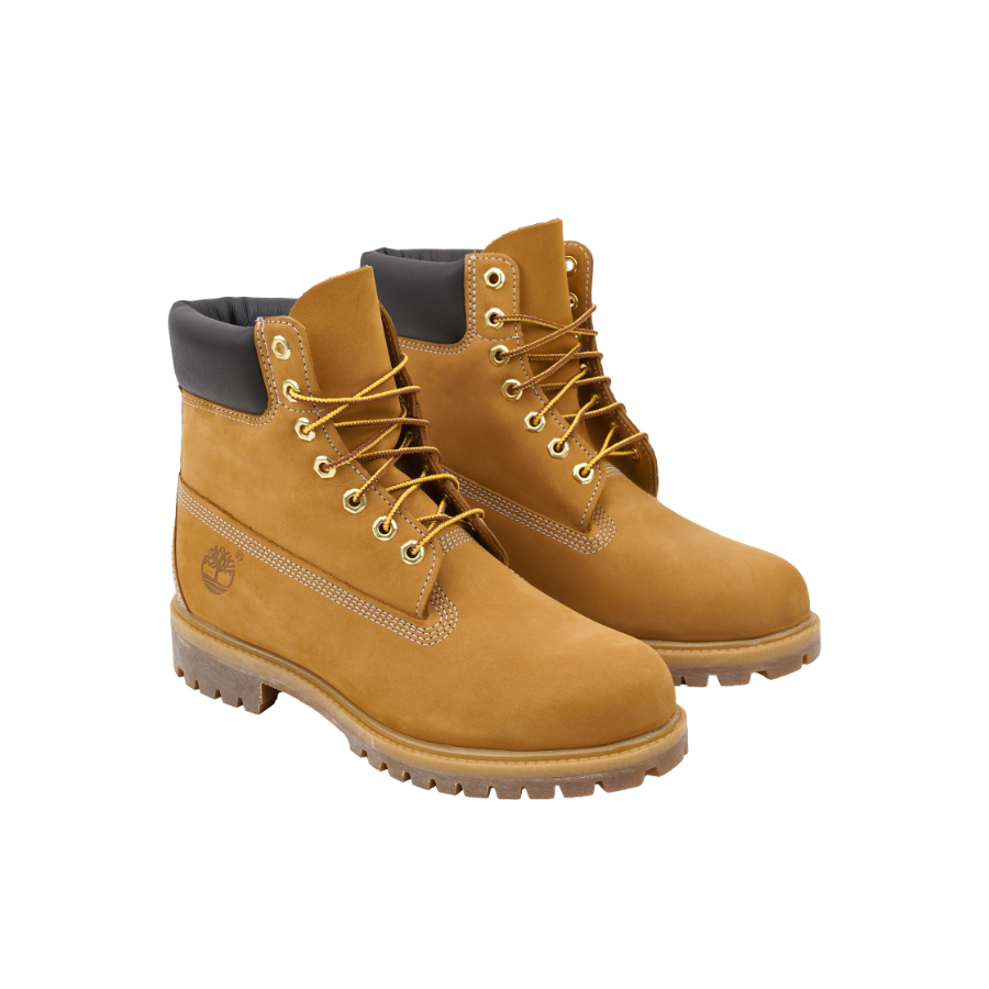 Timberland Premium 6 inch Waterproof Boot Wheat Nubuck - Wide