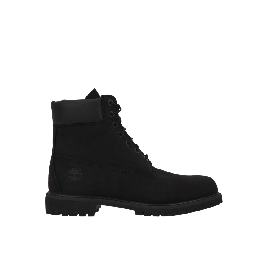 Timberland Premium 6 inch Waterproof Boot Black Nubuck - Wide