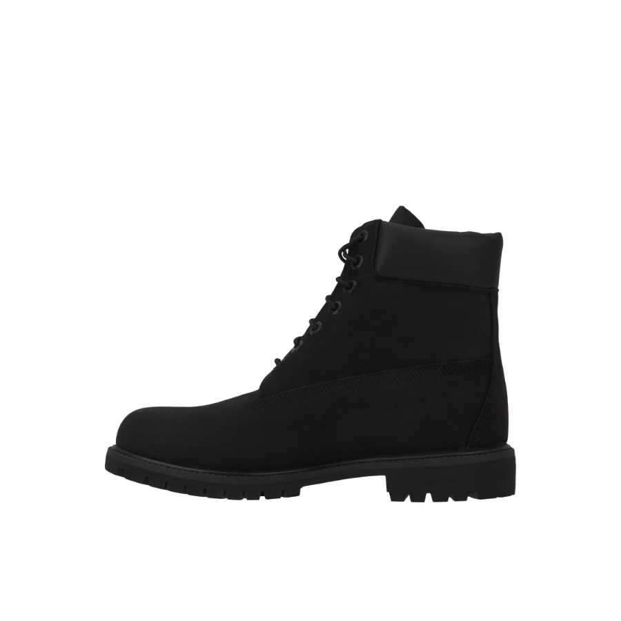 Timberland Premium 6 inch Waterproof Boot Black Nubuck - Wide
