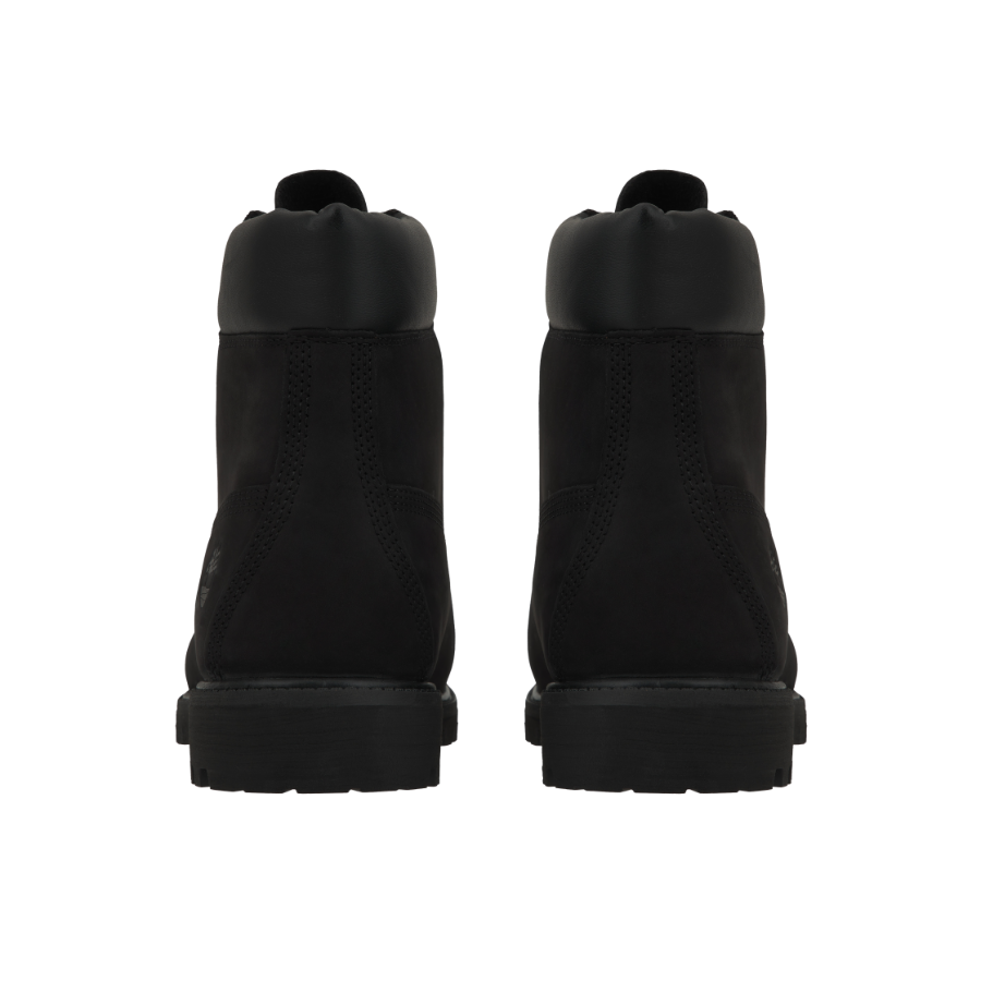 Timberland Premium 6 inch Waterproof Boot Black Nubuck - Wide