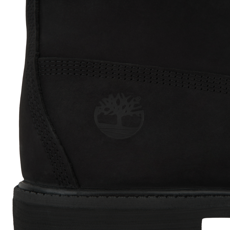 Timberland Premium 6 inch Waterproof Boot Black Nubuck - Wide