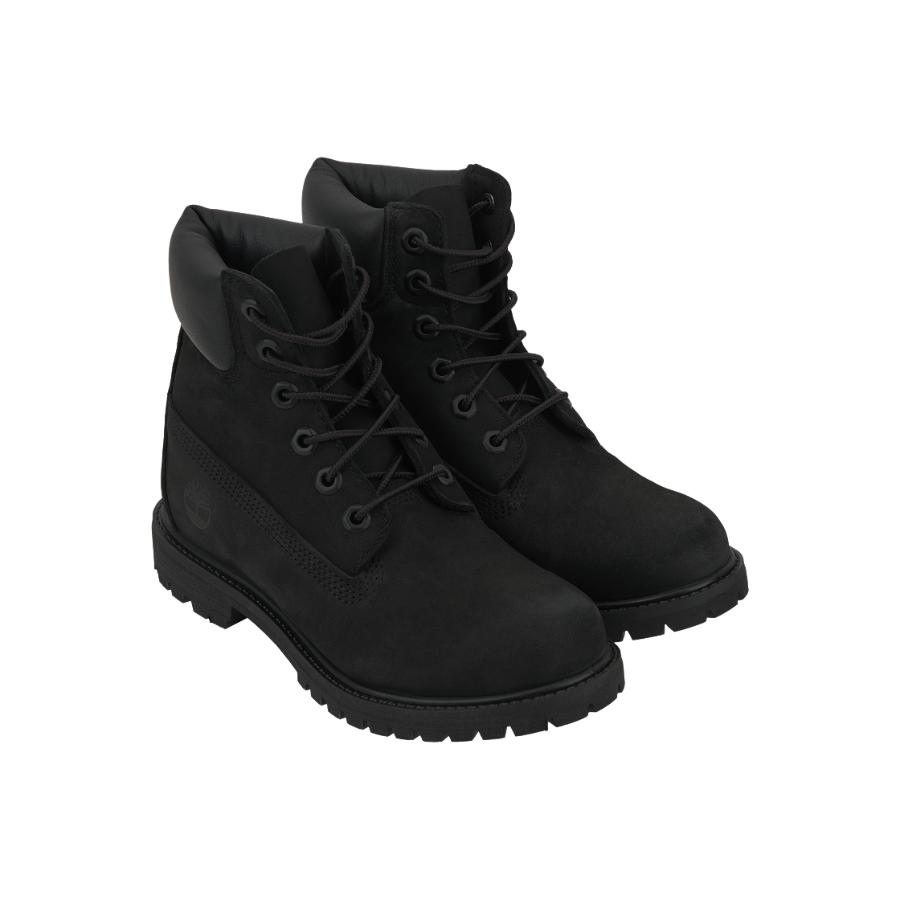 (W) Timberland Premium 6 inch Waterproof Boot Black - Wide