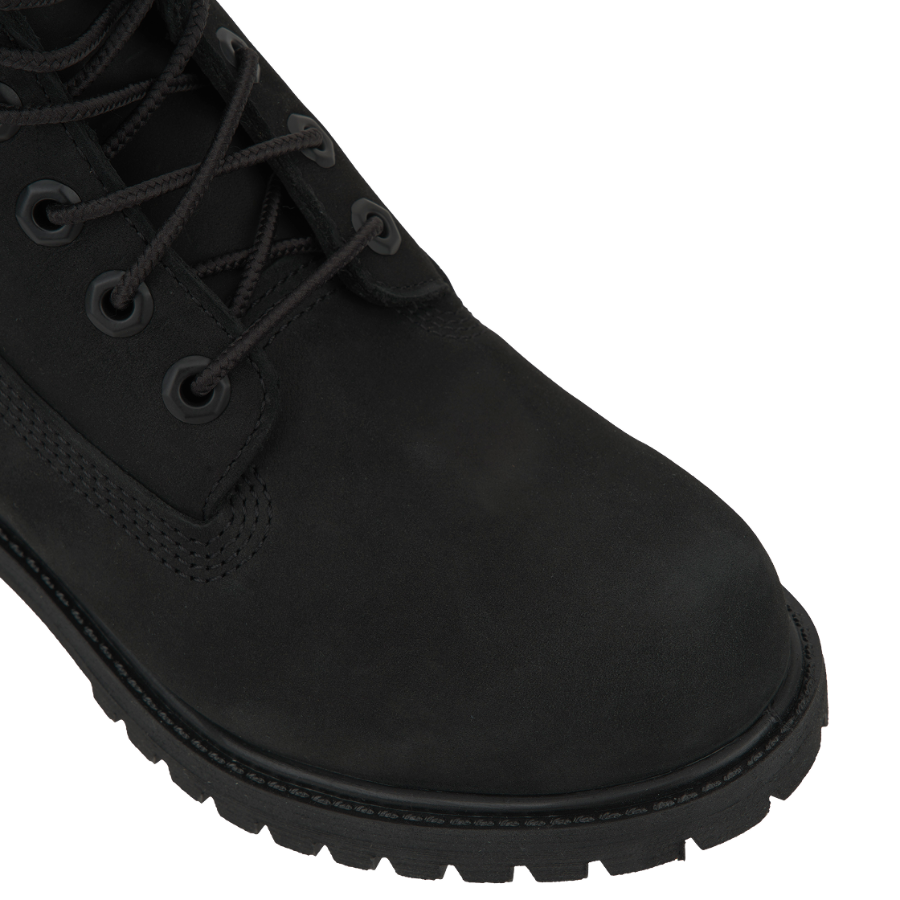 (W) Timberland Premium 6 inch Waterproof Boot Black - Wide
