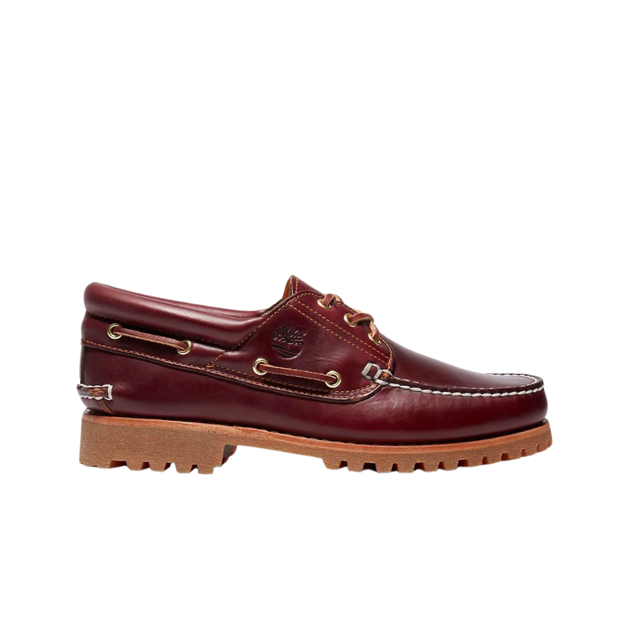 Timberland Authentic 3-Eye Classic Lug Burgundy -Wide
