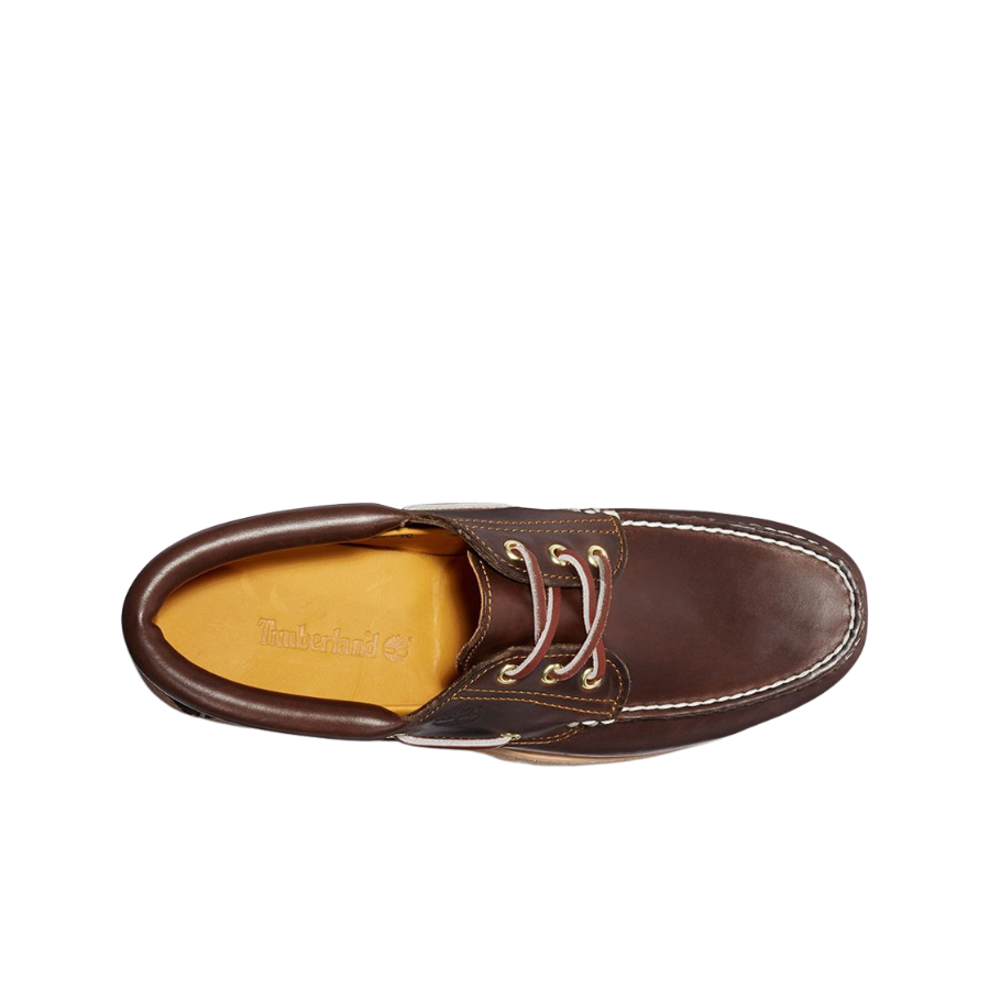 Timberland Classic 3-Eye Boat Shoes Brown - Wide