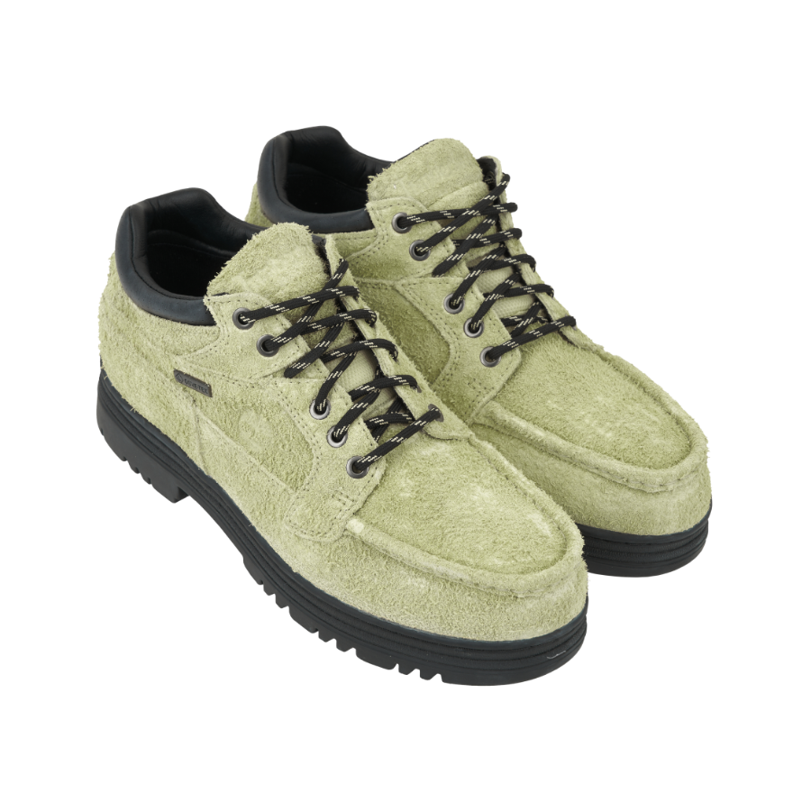 Timberland Heritage Gore-Tex Moc Toe Mid Boots Light Green Suede - Wide