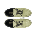Timberland Heritage Gore-Tex Moc Toe Mid Boots Light Green Suede - Wide