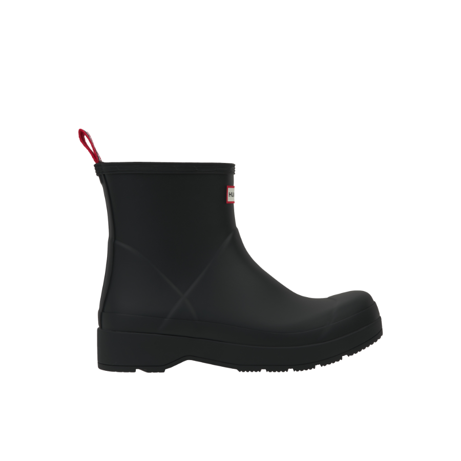 Hunter Play Short Wellington Boots Black