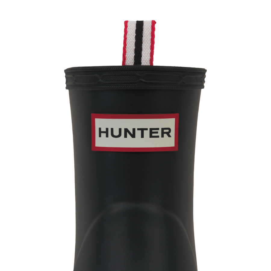 Hunter Play Short Wellington Boots Black