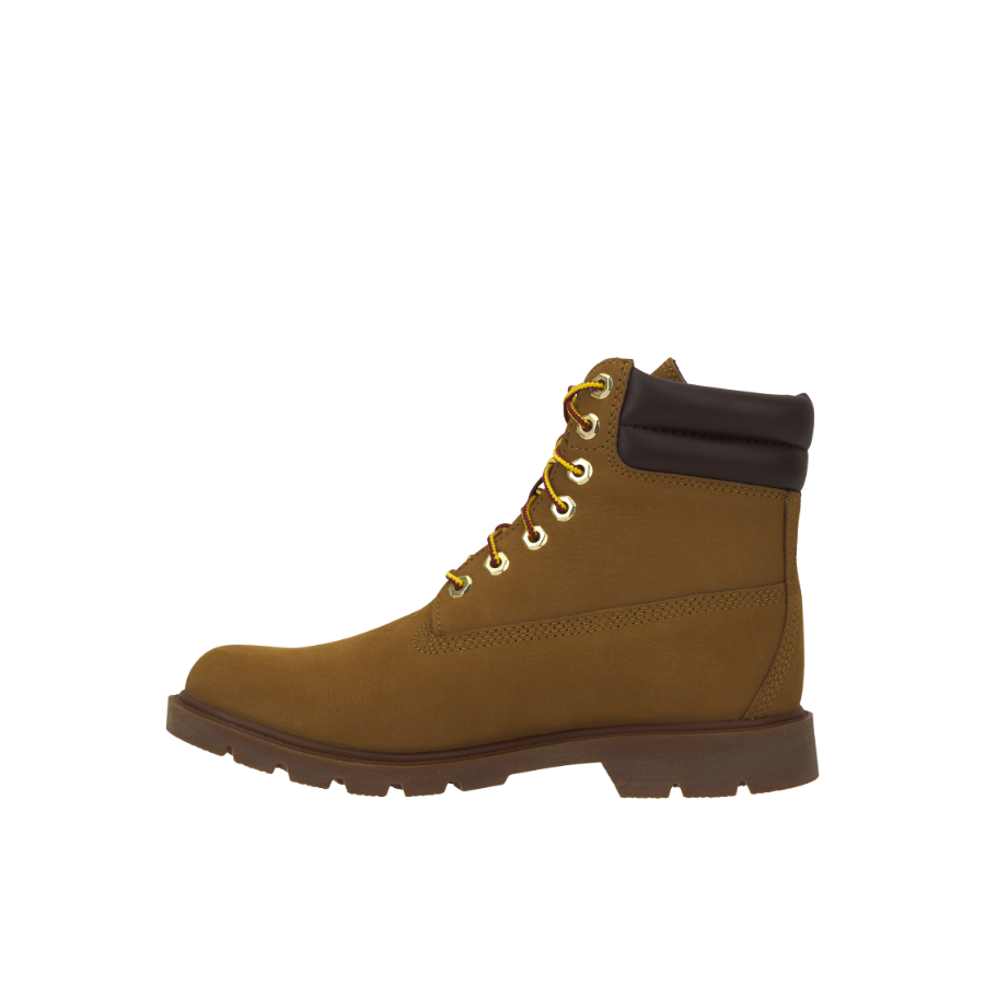 Timberland 6 Inch Laceup Basic Boots Wheat Brown - Wide