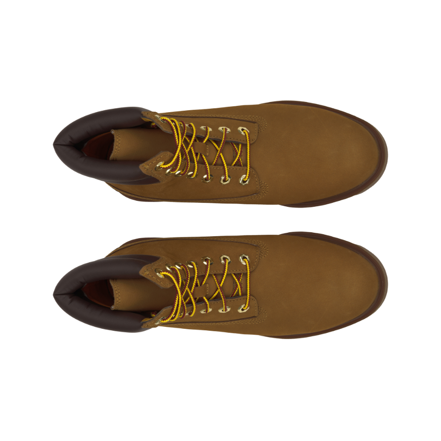 Timberland 6 Inch Laceup Basic Boots Wheat Brown - Wide