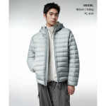 Musinsa Standard City Leisure Sheer Hooded Light Down Jacket