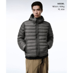 Musinsa Standard City Leisure Sheer Hooded Light Down Jacket