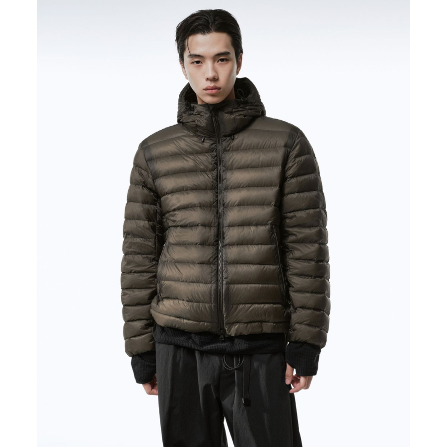 Musinsa Standard City Leisure Sheer Hooded Light Down Jacket