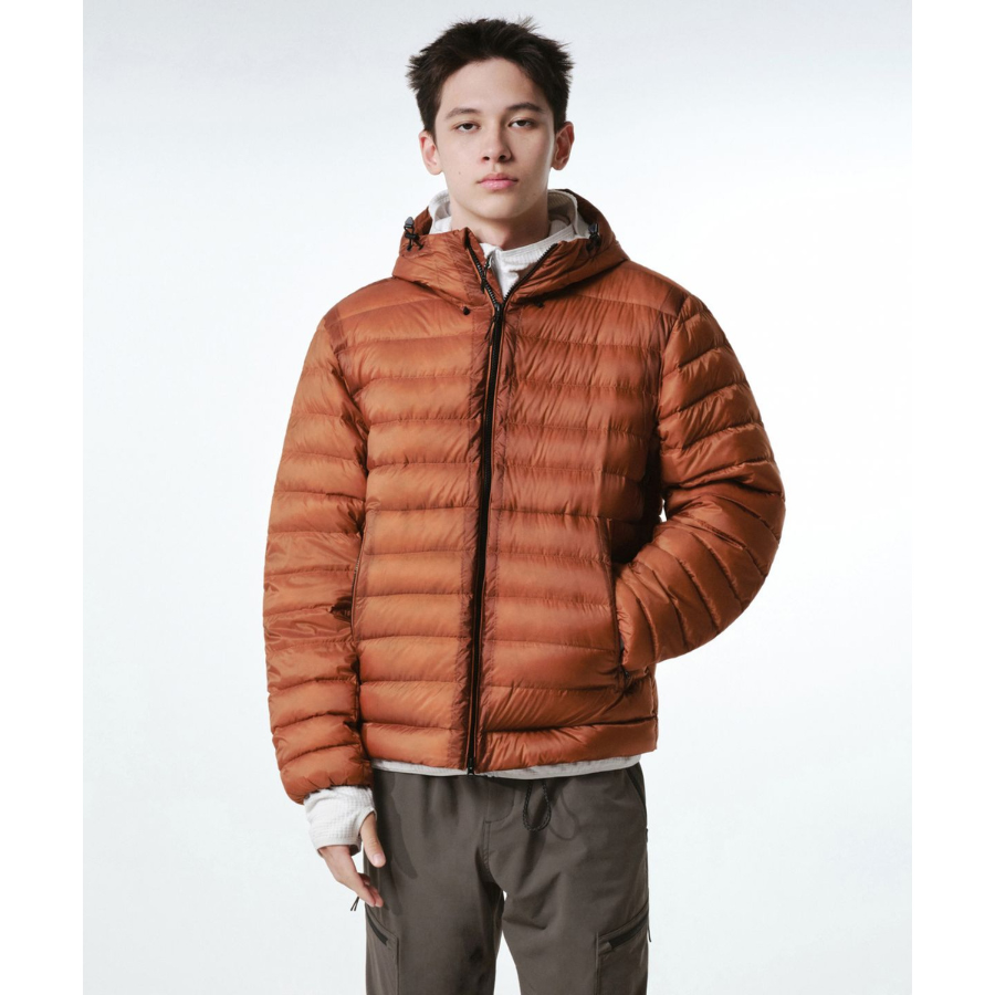 Musinsa Standard City Leisure Sheer Hooded Light Down Jacket
