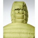 (W) Musinsa Standard City Leisure Sheer Hooded Light Down Jacket Yellow Green