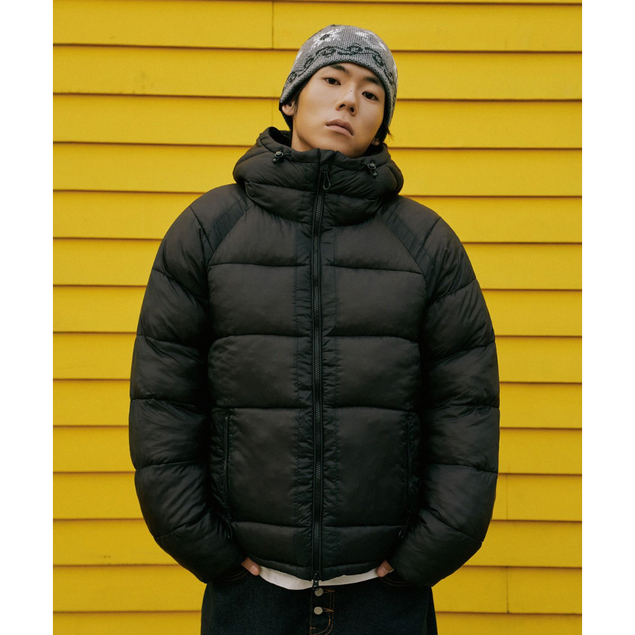 Urbandtype City Shell Heavy Padding Jumper Black