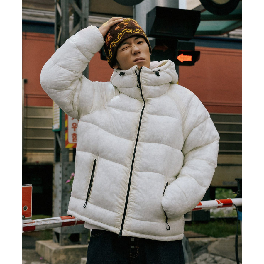 Urbandtype City Shell Heavy Padding Jumper Ivory