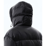 Musinsa Standard City Leisure Sheer Hooded Down Jacket Black