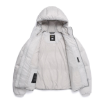 National Geographic Taira Hooded Duck Down Jumper Light Grey