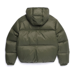 National Geographic Taira Hooded Duck Down Jumper Olive Khaki