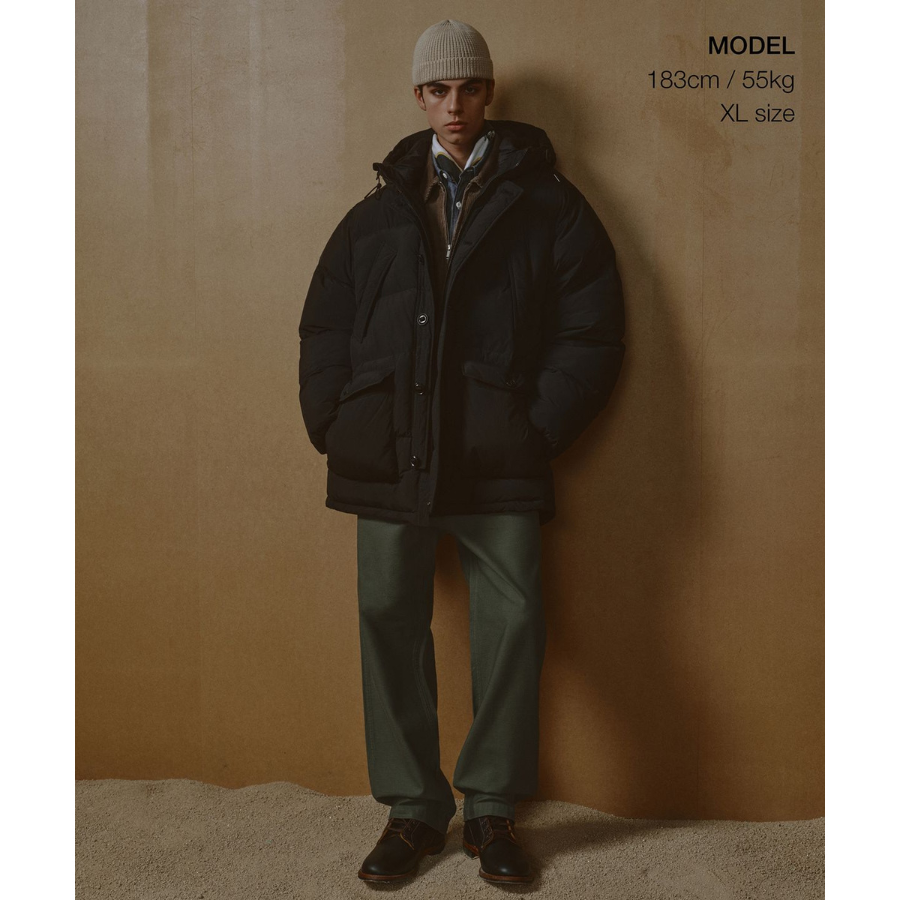 Musinsa Standard Mountain Padding Parka Black