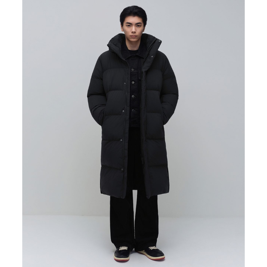 Musinsa Standard Long Down Bench Parka Black