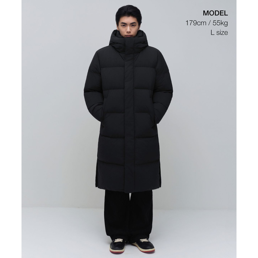 Musinsa Standard Long Down Bench Parka Black