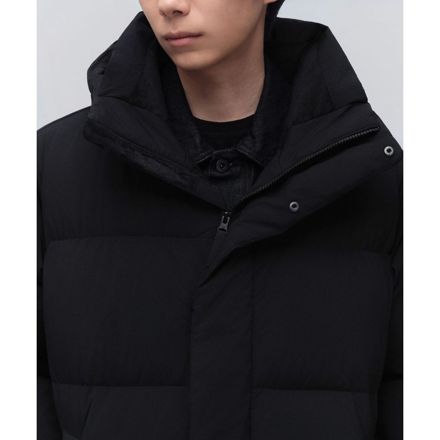Musinsa Standard Long Down Bench Parka Black