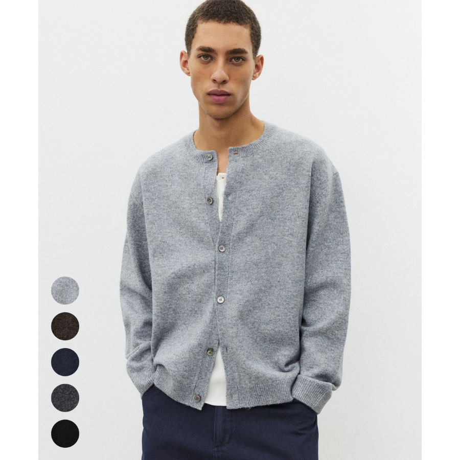 Suare Daily Round Cropped Cardigan