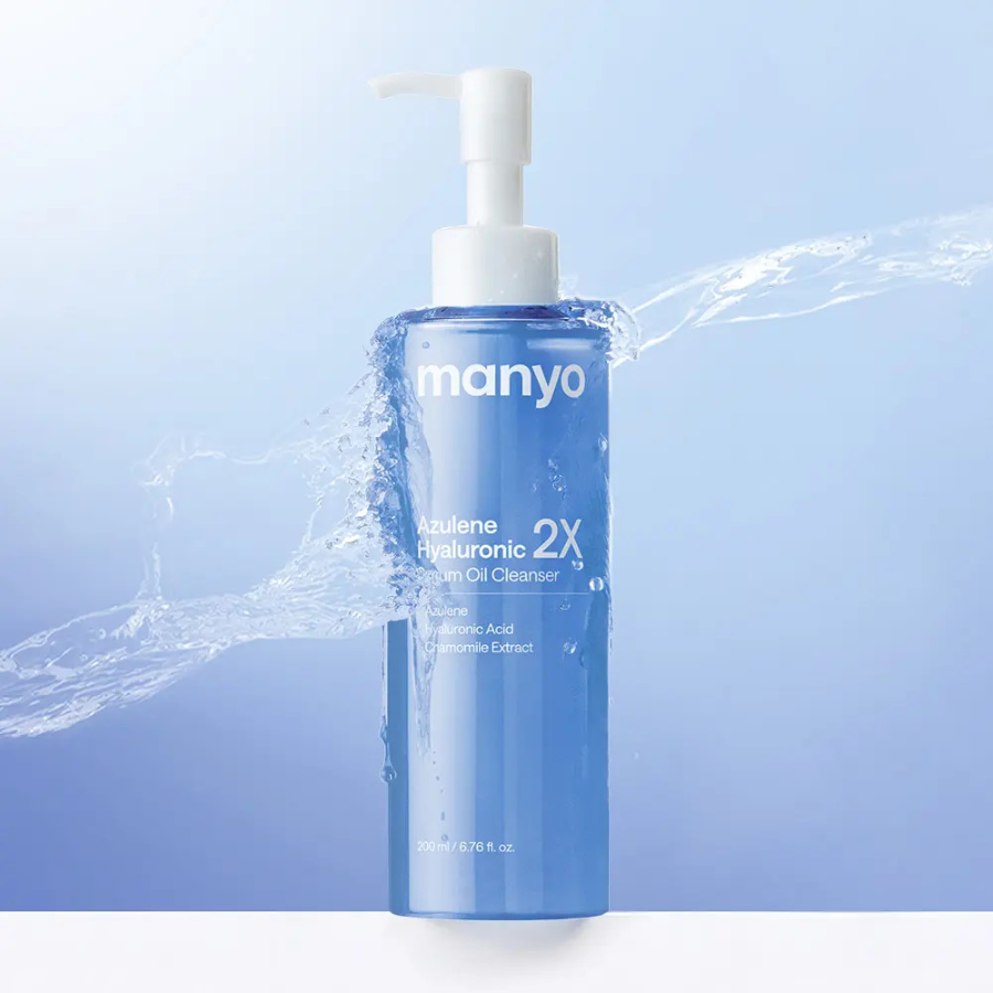 ma:nyo Очищающее масло Azulene Hyaluronic 2X Serum Oil Cleanser 200 мл